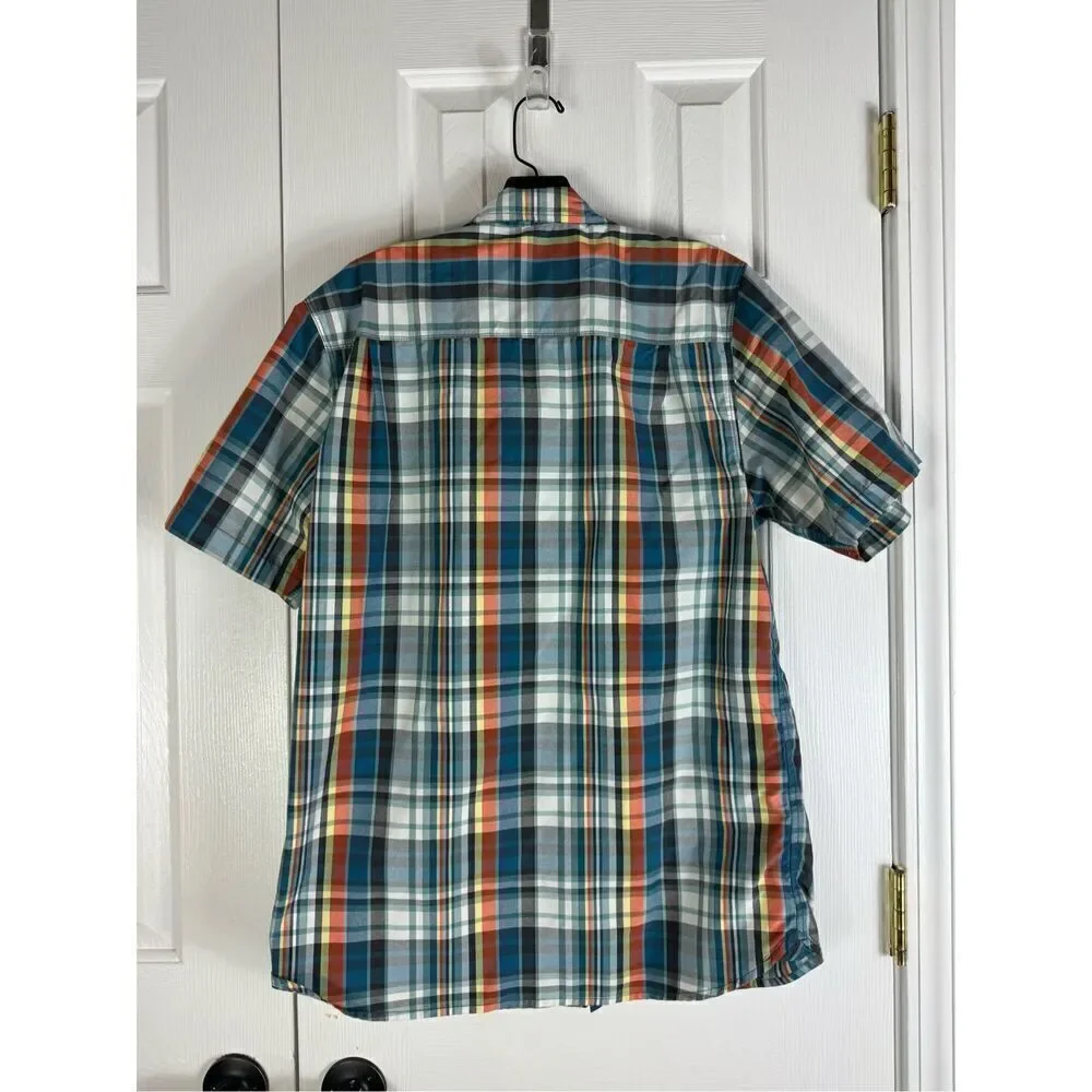 The North Face Mens Plaid Button Up Shirt Size M